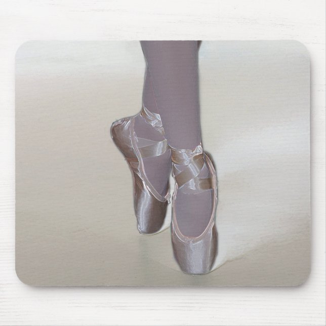Alfombrilla De Ratón ballet en el punto Mousepad (Frente)