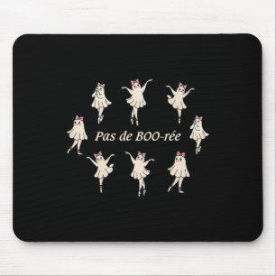 Alfombrilla De Ratón Ballet Gracioso De Boo-rée Famoso Fantasma Fantasm