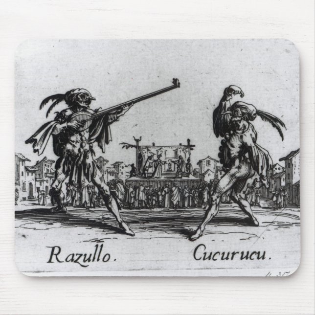 Alfombrilla De Ratón Balli de Sfessania, c.1622 (Frente)