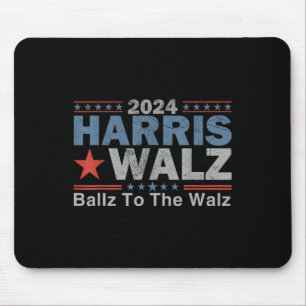 Alfombrilla De Ratón Ballz Al W Harris W 2024 Kalama Harris Waltz 2