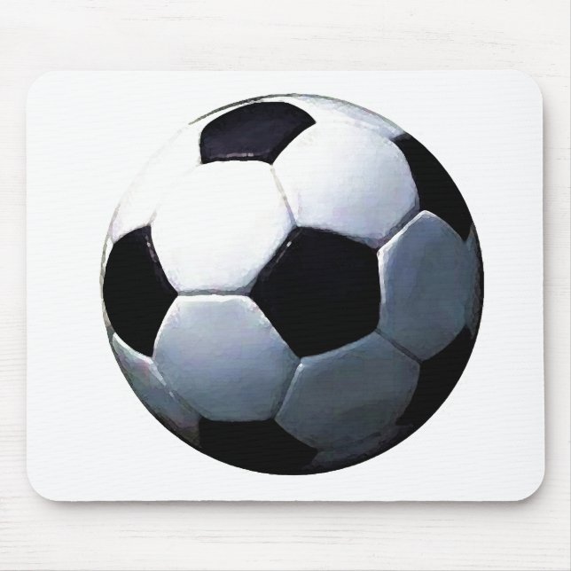 Alfombrilla De Ratón Balón de fútbol (Frente)