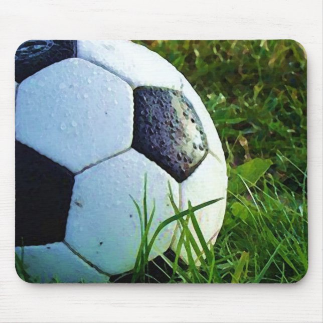 Alfombrilla De Ratón Balón de fútbol - Balón de fútbol (Frente)