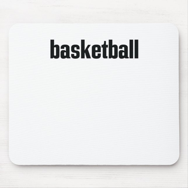 Alfombrilla De Ratón Baloncesto (Frente)