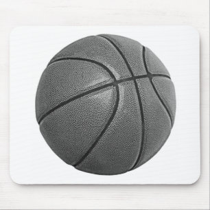 Alfombrilla De Ratón Baloncesto de escala de grises