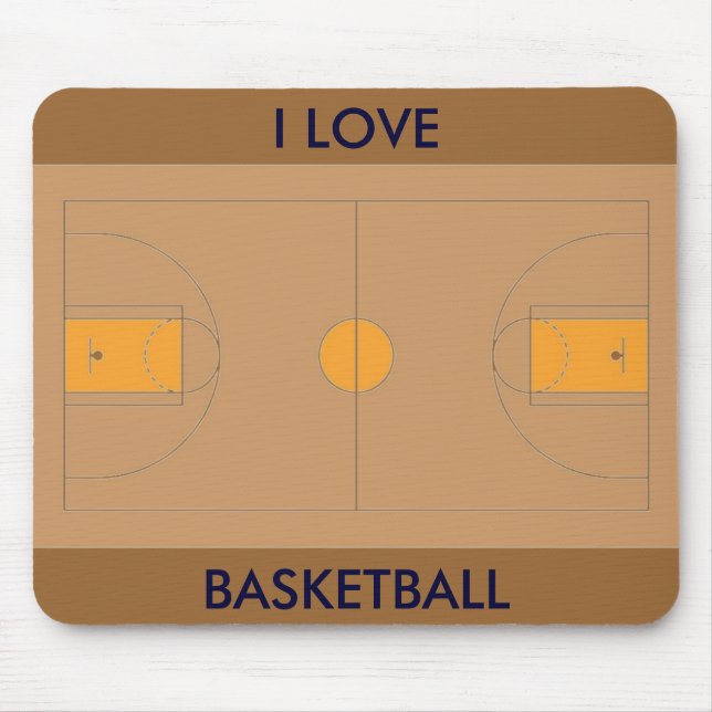 ALFOMBRILLA DE RATÓN BALONCESTO DEL MOUSEPAD (Frente)