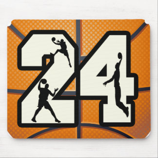 Alfombrilla De Ratón Baloncesto del número 24