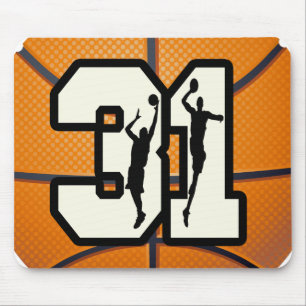 Alfombrilla De Ratón Baloncesto del número 31