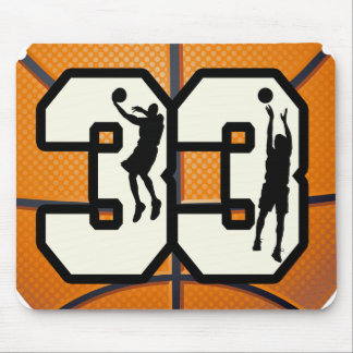Alfombrilla De Ratón Baloncesto del número 33
