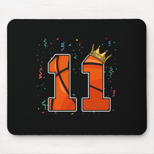 Alfombrilla De Ratón Baloncesto en el 11° aniversario Bo (Frente)