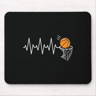 Alfombrilla De Ratón Baloncesto Heartbeat Baloncesto