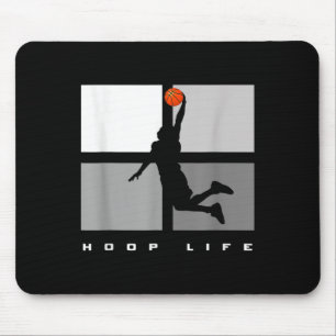 Alfombrilla De Ratón Baloncesto Hoop Life Hombres Hombres Fun Baloncest