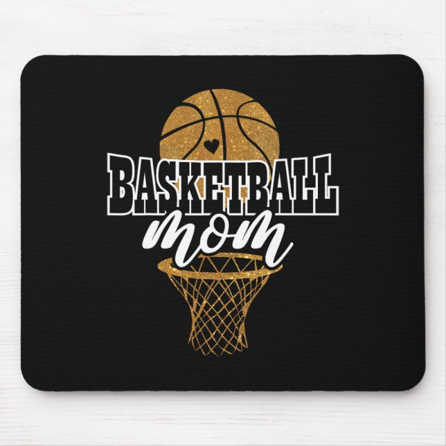 Alfombrilla De Ratón Baloncesto Mamá 1 (Frente)