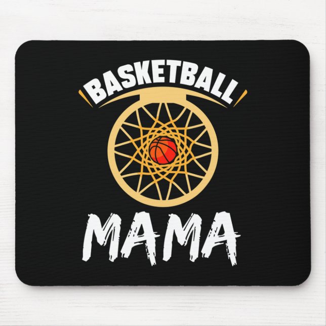Alfombrilla De Ratón Baloncesto Mama Hob (Frente)