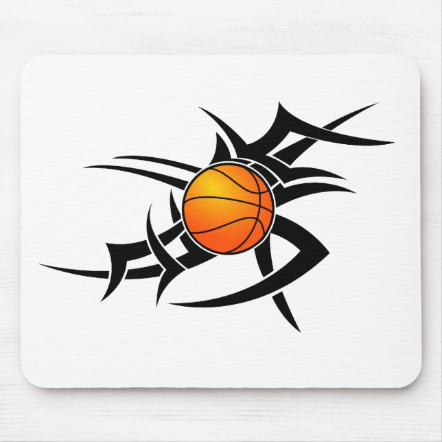 Alfombrilla De Ratón Baloncesto Mousepad tribal (Frente)