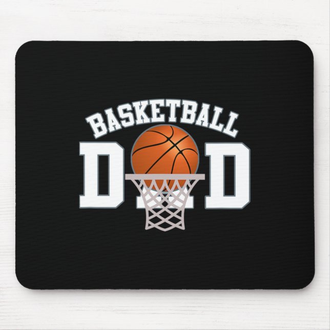 Alfombrilla De Ratón Baloncesto Papá 4 (Frente)