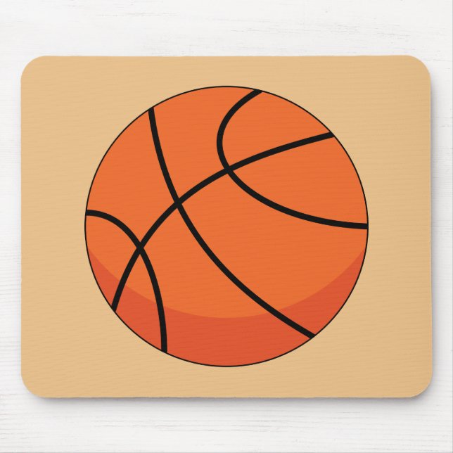 Alfombrilla De Ratón Baloncesto personalizado (Frente)