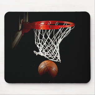 Alfombrilla De Ratón Baloncesto único y Mousepad de red