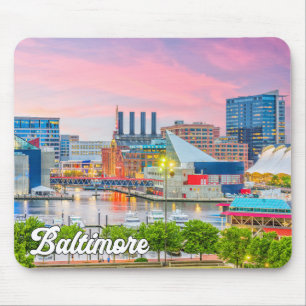 Alfombrilla De Ratón Baltimore, Maryland, Estados Unidos