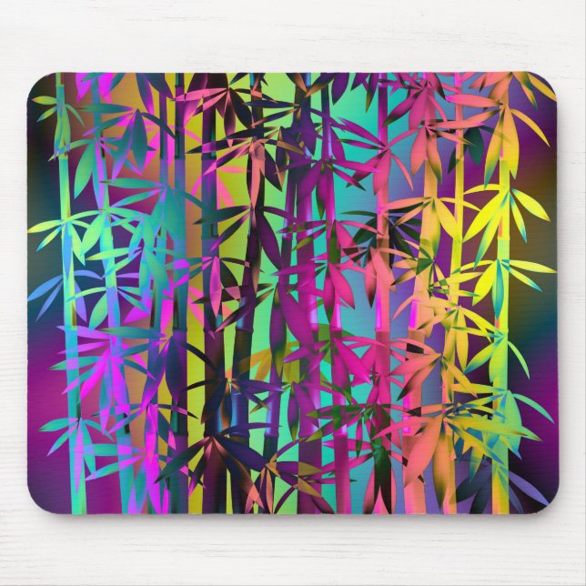 Alfombrilla De Ratón Bambú Art 5 Mousepad (Frente)