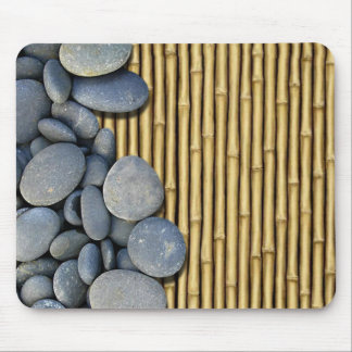 Alfombrilla De Ratón Bambú y piedras