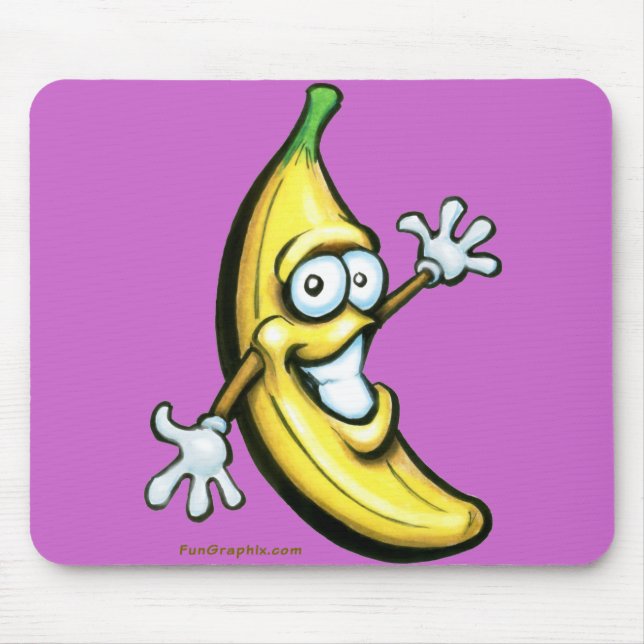 Alfombrilla De Ratón Banana (Frente)