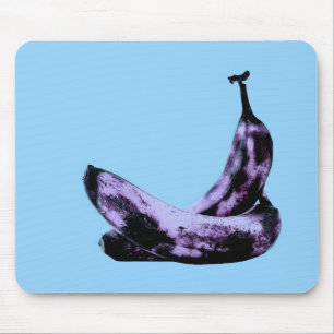 Alfombrilla De Ratón Bananas rosadas Pop Art