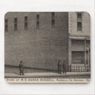 Alfombrilla De Ratón Banca Hardware, Russell Bank, Kansas