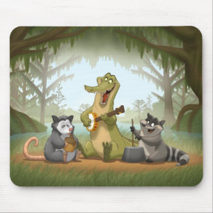 Alfombrilla De Ratón Banda de jarro del pantano Mousepad