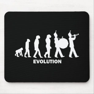 Alfombrilla De Ratón banda de la evolución