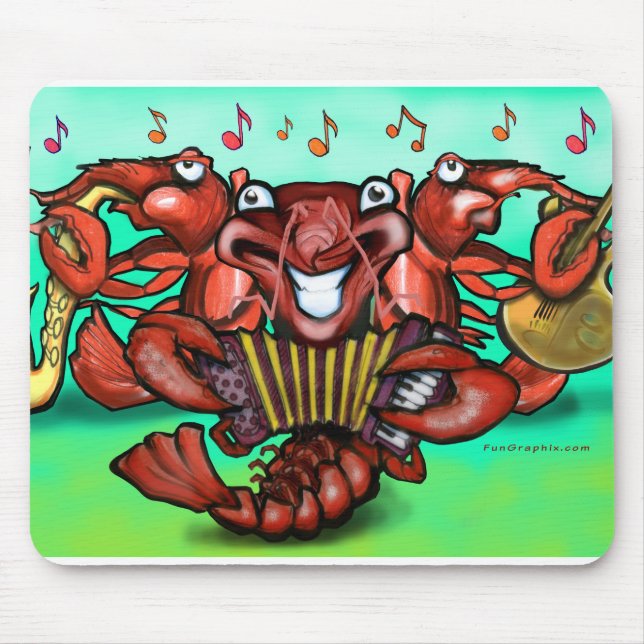 Alfombrilla De Ratón Banda de langostas (Frente)