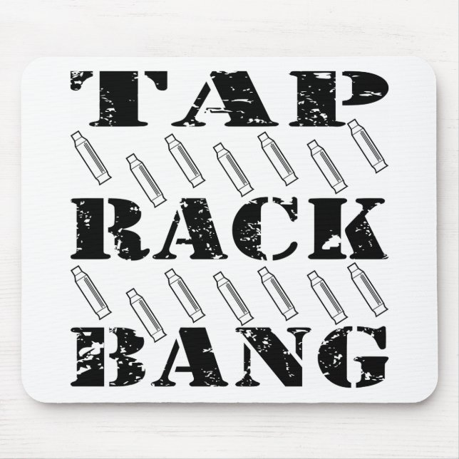 Alfombrilla De Ratón Banda De Tap Rack (Frente)