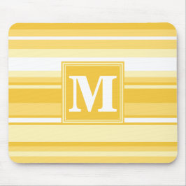 Alfombrilla De Ratón Bandas amarillas monográficas