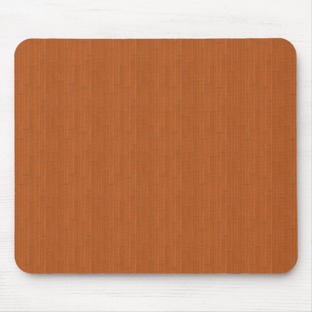 Alfombrilla De Ratón Bandas de Madera Roja (Frente)