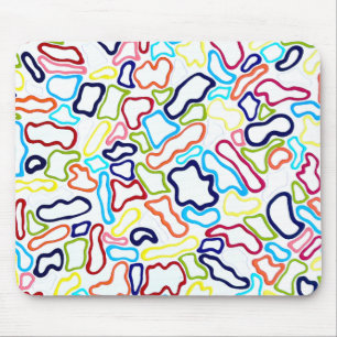 Alfombrilla De Ratón Bandas de pelo Mousepad