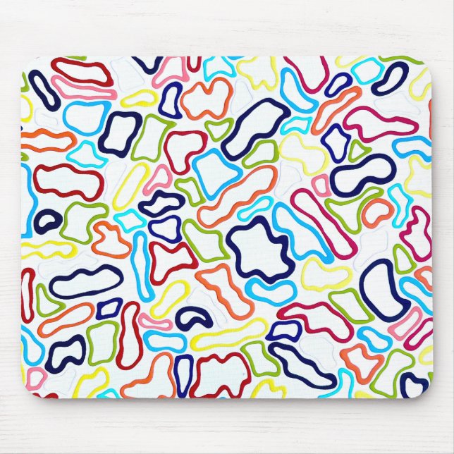 Alfombrilla De Ratón Bandas de pelo Mousepad (Frente)