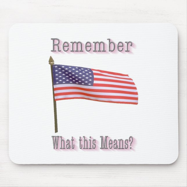Alfombrilla De Ratón bandera (Frente)