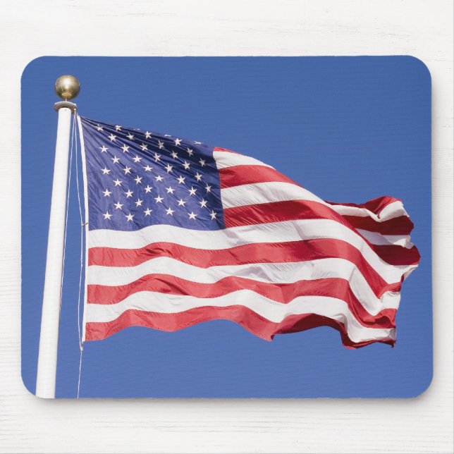 Alfombrilla De Ratón Bandera americana (Frente)