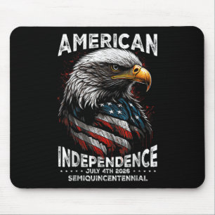 Alfombrilla De Ratón Bandera Americana Águila Patriótica Eagle Eeuu 250