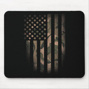 Alfombrilla De Ratón Bandera Americana De Camuflaje Usa Táctico Militar