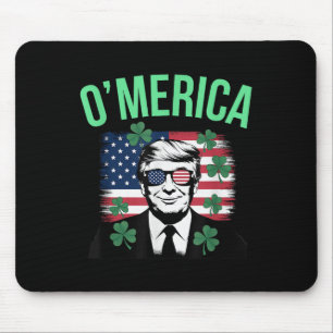 Alfombrilla De Ratón Bandera Americana Divertida Omerica Donald Trump S
