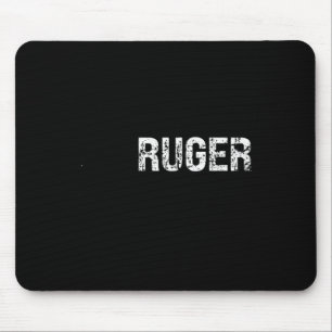 Alfombrilla De Ratón Bandera Americana Vintage Retro Ruger Familia Part