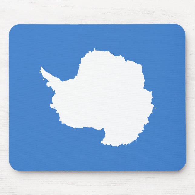 Alfombrilla De Ratón Bandera antártica patriótica (Frente)