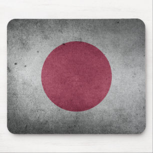Alfombrilla De Ratón Bandera apenada vintage de Japón