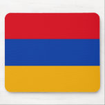 Alfombrilla De Ratón Bandera armenia<br><div class="desc">Productos de bandera mundial de personalizable - Por favor,  no dude en añadir su propio texto.</div>
