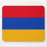 Alfombrilla De Ratón Bandera armenia<br><div class="desc">Productos de bandera mundial de personalizable - Por favor,  no dude en añadir su propio texto.</div>