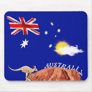 Alfombrilla De Ratón Bandera australiana