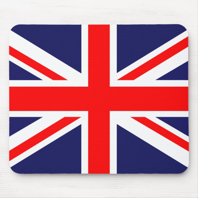 Alfombrilla De Ratón Bandera británica (Frente)