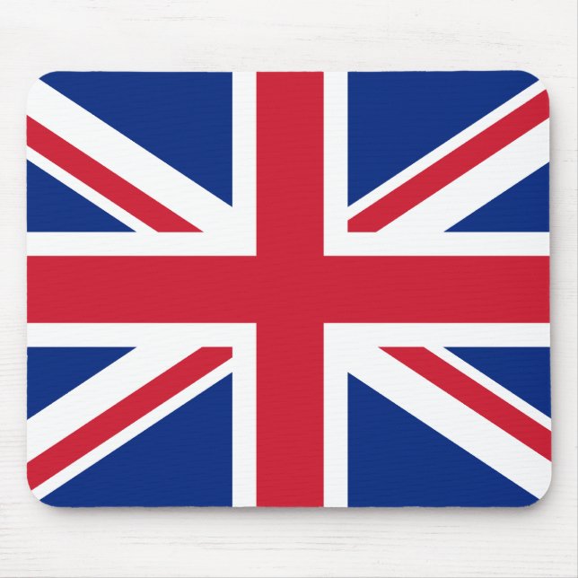 Alfombrilla De Ratón Bandera BRITÁNICA Mousepad (Frente)