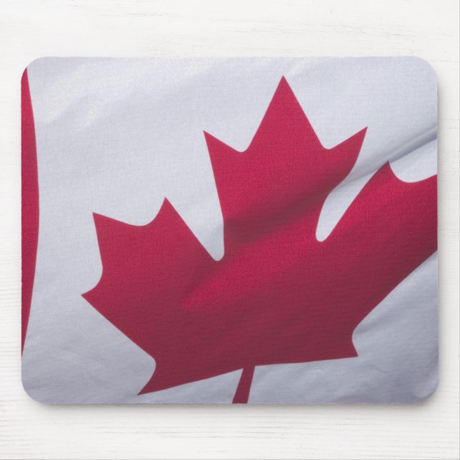 Alfombrilla De Ratón Bandera canadiense. (Frente)