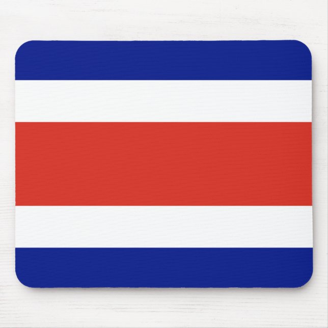 Alfombrilla De Ratón Bandera Civil de Costa Rica (Frente)